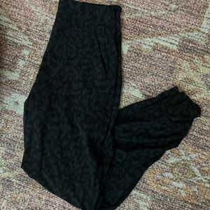 Lululemon Align Joggers - animal print.